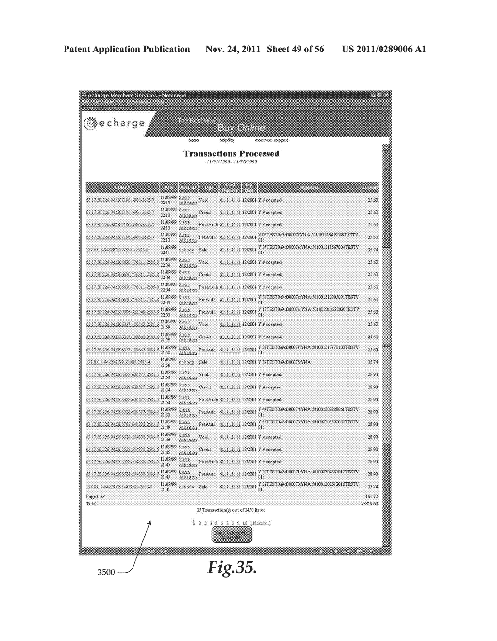 METHOD AND APPARATUS FOR ORDERING GOODS, SERVICES, AND CONTENT OVER AN     INTERNETWORK USING A VIRTUAL PAYMENT ACCOUNT - diagram, schematic, and image 50