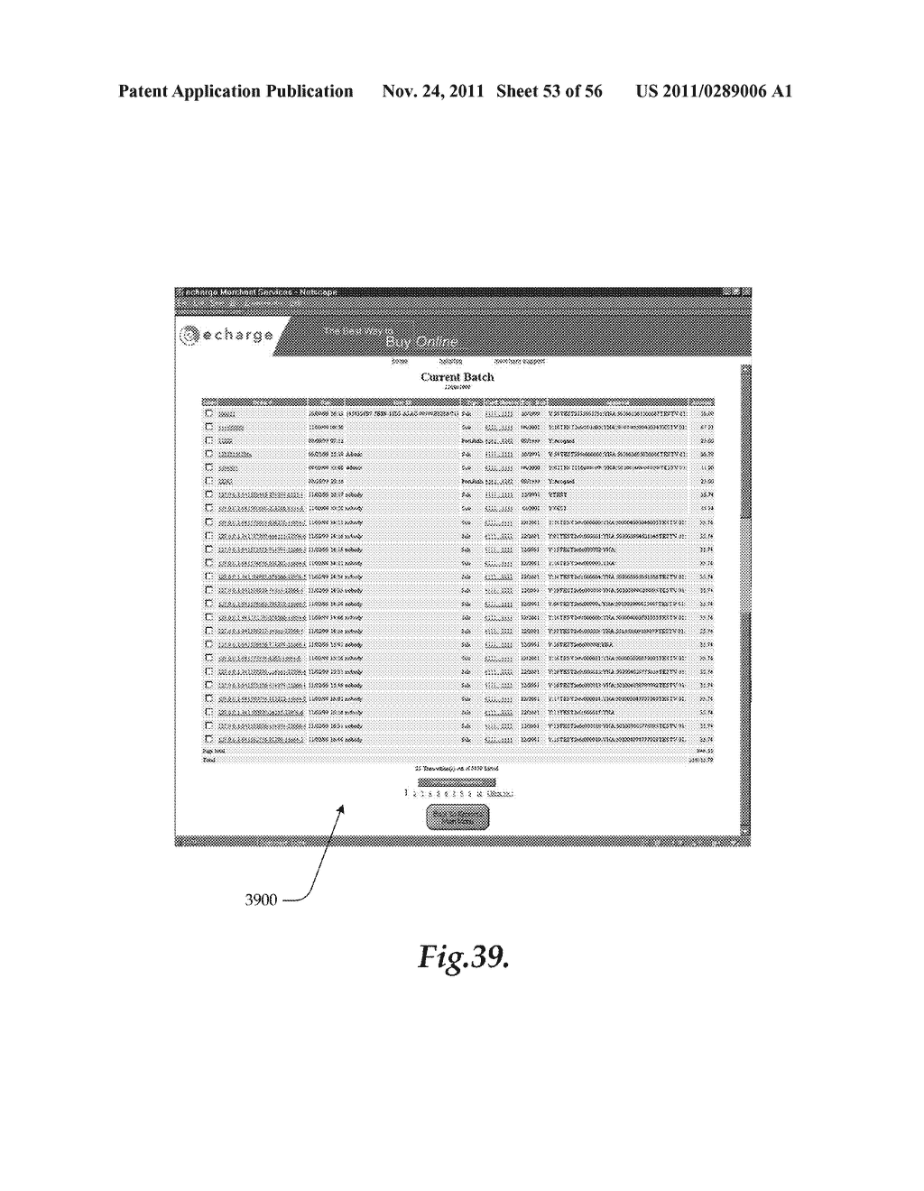 METHOD AND APPARATUS FOR ORDERING GOODS, SERVICES, AND CONTENT OVER AN     INTERNETWORK USING A VIRTUAL PAYMENT ACCOUNT - diagram, schematic, and image 54