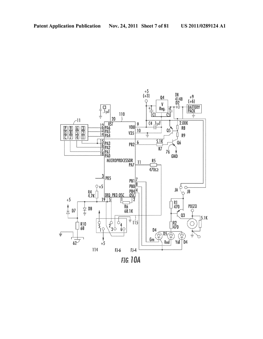 Method for Controlling and Recording the Security of an Enclosure - diagram, schematic, and image 08
