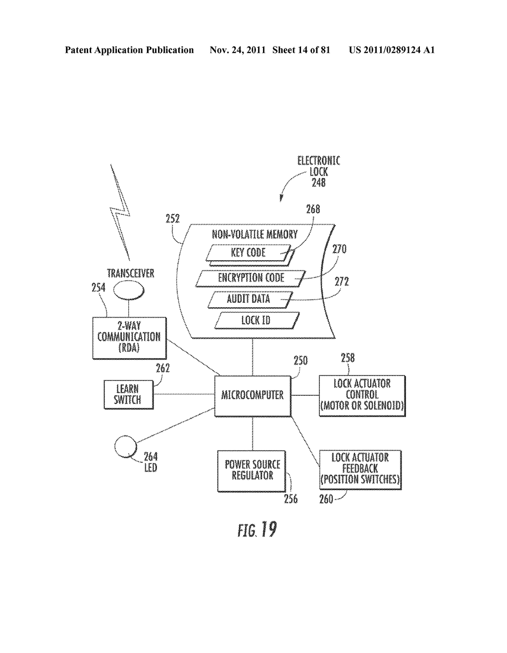 Method for Controlling and Recording the Security of an Enclosure - diagram, schematic, and image 15