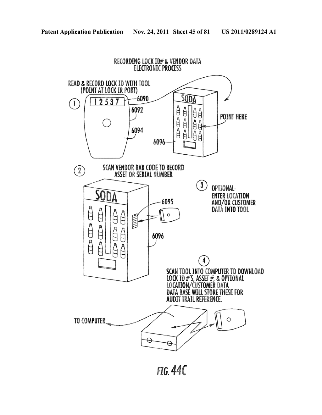 Method for Controlling and Recording the Security of an Enclosure - diagram, schematic, and image 46