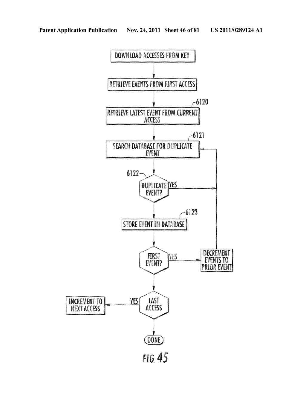 Method for Controlling and Recording the Security of an Enclosure - diagram, schematic, and image 47