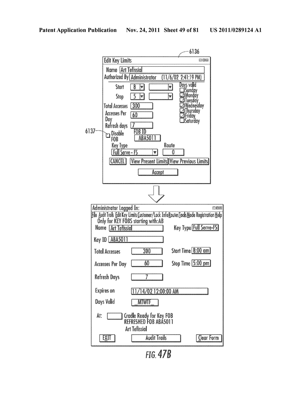 Method for Controlling and Recording the Security of an Enclosure - diagram, schematic, and image 50