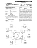 Method For Monitoring And Providing Information Over A Peer To Peer     Network diagram and image