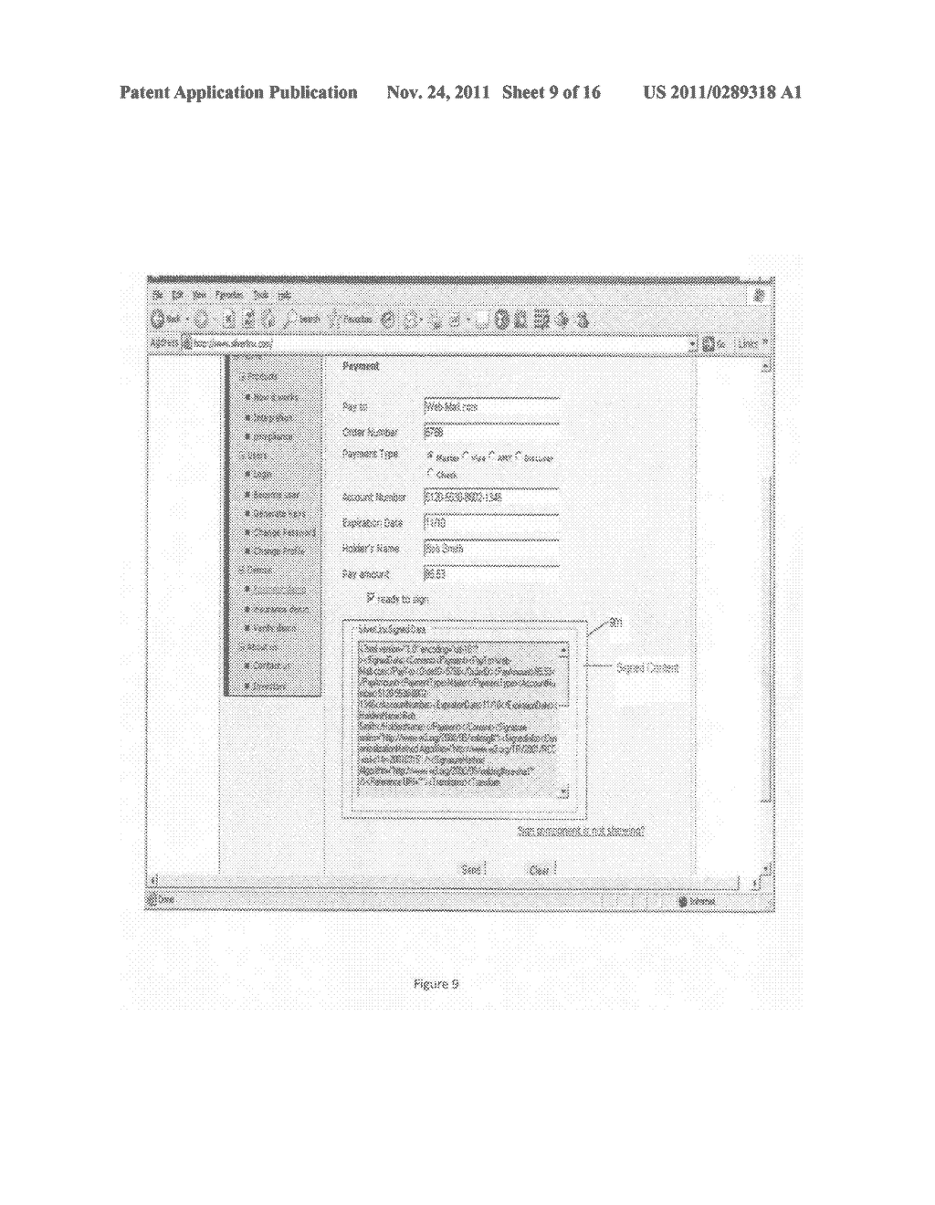 System and Method for Online Digital Signature and Verification - diagram, schematic, and image 10