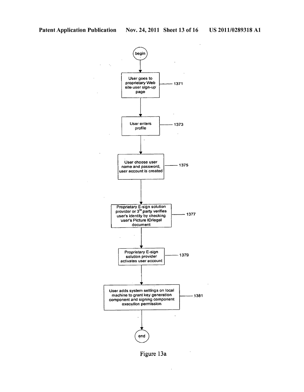 System and Method for Online Digital Signature and Verification - diagram, schematic, and image 14