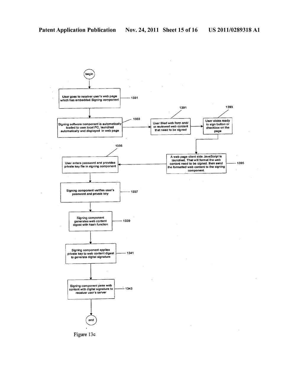 System and Method for Online Digital Signature and Verification - diagram, schematic, and image 16