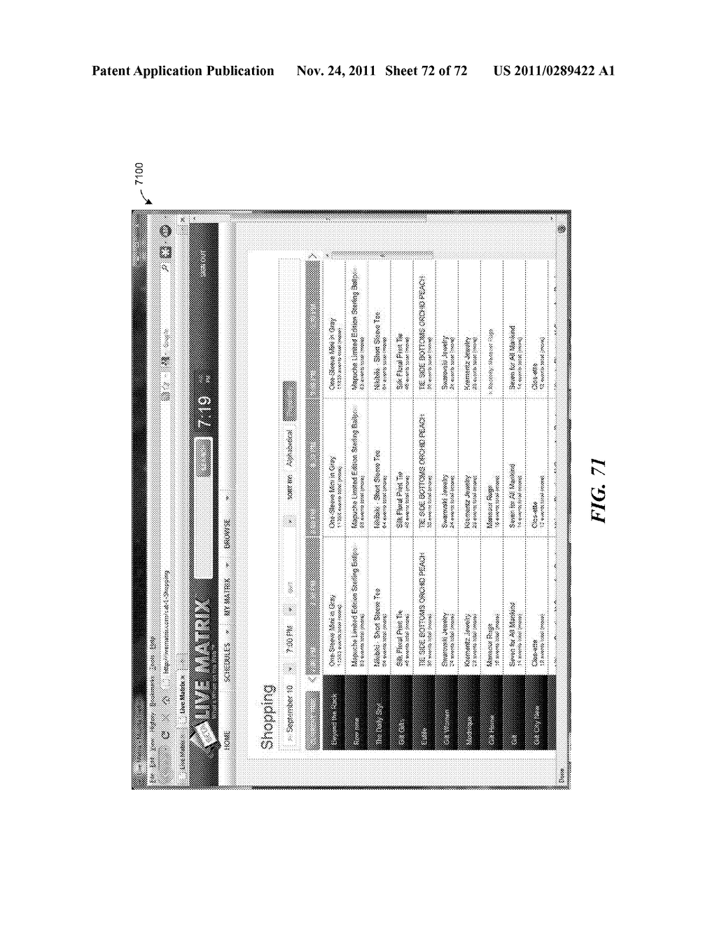 Interactive calendar of scheduled web-based events and temporal indices of     the web that associate index elements with metadata - diagram, schematic, and image 73