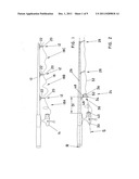 Fishing line guide system diagram and image