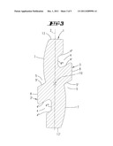 METHOD FOR PROFILING A FLAT REVERSIBLE KEY, AND FLAT REVERSIBLE KEY, BASED     ON A FLAT REVERSIBLE KEY PROFILE, WHICH IS PRODUCED ACCORDING TO THE     METHOD diagram and image