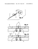 Cabled matrix for cantilevered photovoltaic solar panel arrays, apparatus     and deployment systems diagram and image