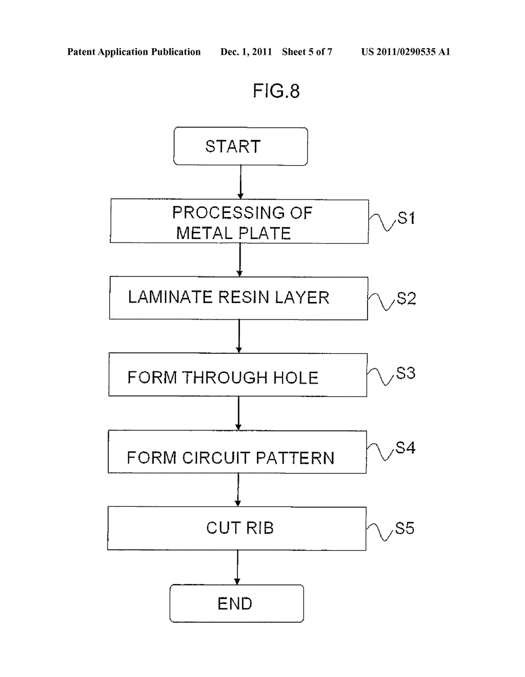 WIRING SUBSTRATE AND METHOD FOR MANUFACTURING WIRING SUBSTRATE - diagram, schematic, and image 06