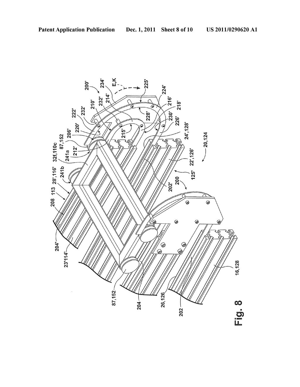 GRAVITY CONVEYOR SYSTEM HAVING SUSPENDED CARRIERS - diagram, schematic, and image 09