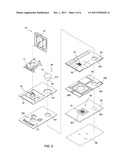 MEMBRANE KEYBOARD WITH PARTS BEING FIXEDLY SECURED TOGETHER diagram and image