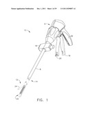 MOTOR-DRIVEN SURGICAL CUTTING AND FASTENING INSTRUMENT WITH TACTILE     POSITION FEEDBACK diagram and image