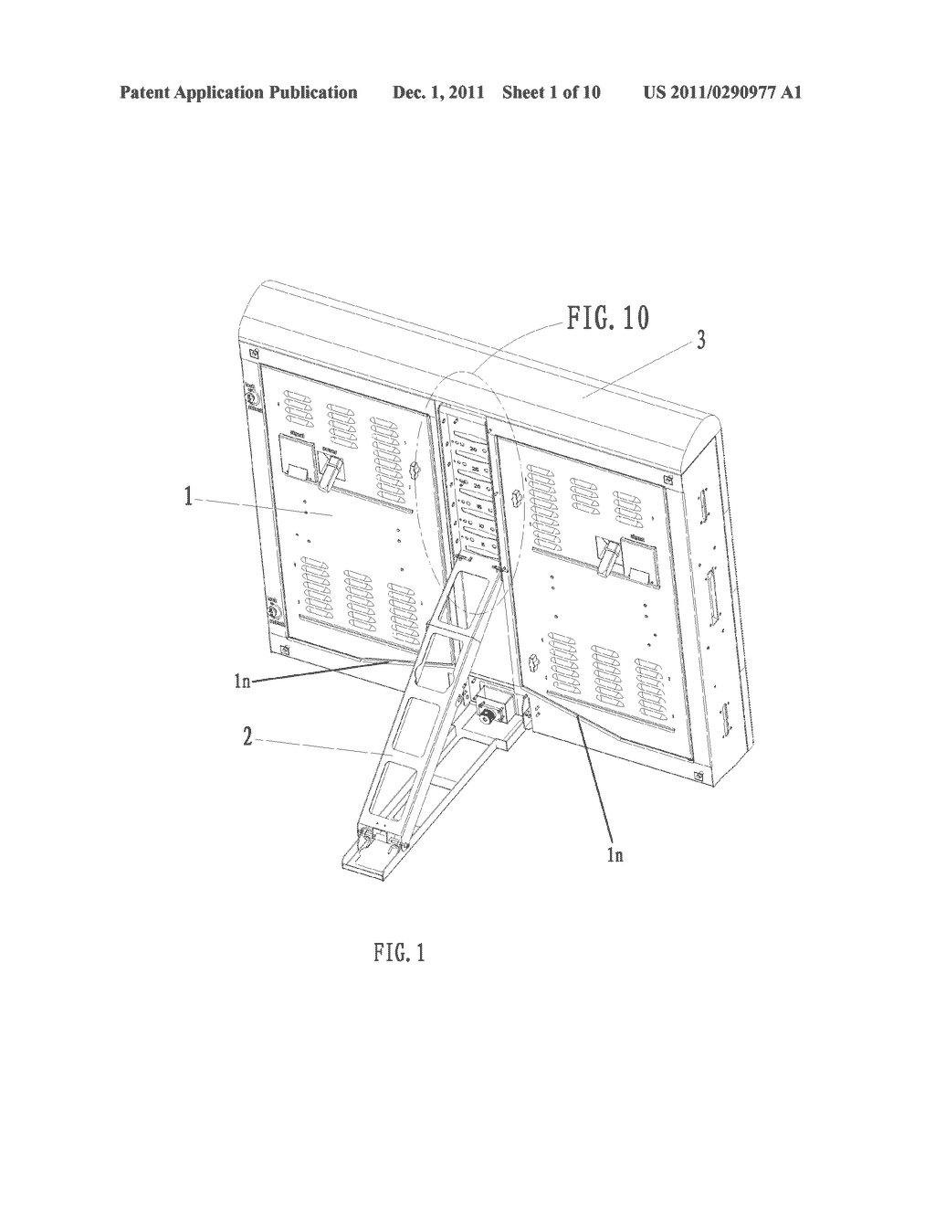 LED panel holder - diagram, schematic, and image 02