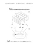 SEMICONDUCTOR DEVICE PACKAGE FEATURING ENCAPSULATED LEADFRAME WITH     PROJECTING BUMPS OR BALLS diagram and image