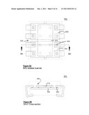 SEMICONDUCTOR DEVICE PACKAGE FEATURING ENCAPSULATED LEADFRAME WITH     PROJECTING BUMPS OR BALLS diagram and image