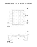 SEMICONDUCTOR DEVICE PACKAGE FEATURING ENCAPSULATED LEADFRAME WITH     PROJECTING BUMPS OR BALLS diagram and image