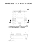 SEMICONDUCTOR DEVICE PACKAGE FEATURING ENCAPSULATED LEADFRAME WITH     PROJECTING BUMPS OR BALLS diagram and image