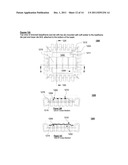 SEMICONDUCTOR DEVICE PACKAGE FEATURING ENCAPSULATED LEADFRAME WITH     PROJECTING BUMPS OR BALLS diagram and image