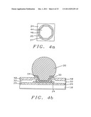 Reliable metal bumps on top of I/O pads after removal of test probe marks diagram and image