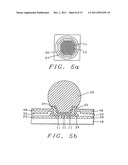 Reliable metal bumps on top of I/O pads after removal of test probe marks diagram and image