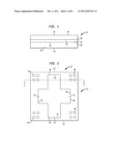 MICROELECTRONIC PACKAGES HAVING CAVITIES FOR RECEIVING MICROELECTRONIC     ELEMENTS diagram and image