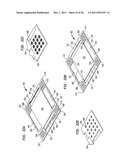 MICROELECTRONIC PACKAGES HAVING CAVITIES FOR RECEIVING MICROELECTRONIC     ELEMENTS diagram and image