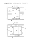 MICROELECTRONIC PACKAGES HAVING CAVITIES FOR RECEIVING MICROELECTRONIC     ELEMENTS diagram and image