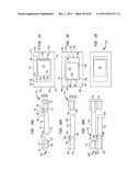 MICROELECTRONIC PACKAGES HAVING CAVITIES FOR RECEIVING MICROELECTRONIC     ELEMENTS diagram and image