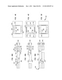 MICROELECTRONIC PACKAGES HAVING CAVITIES FOR RECEIVING MICROELECTRONIC     ELEMENTS diagram and image