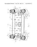 Pneumatic soccer game diagram and image