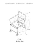 FOLDABLE WHEELCHAIR diagram and image