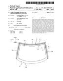 VEHICLE WINDOW MOLDING AND METHOD FOR MOLDING THE SAME diagram and image