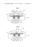 VEHICLE WINDOW MOLDING AND METHOD FOR MOLDING THE SAME diagram and image