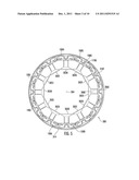 Segmented Stator Assemblies Having End Caps diagram and image