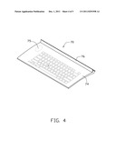 TOUCH-TYPE TRANSPARENT KEYBOARD diagram and image