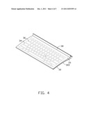 TOUCH-TYPE TRANSPARENT KEYBOARD diagram and image