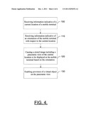METHOD AND APPARATUS FOR PROVIDING A LOCALIZED VIRTUAL REALITY ENVIRONMENT diagram and image