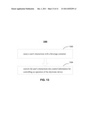 SYSTEMS AND METHODS FOR CONTROLLING AN ELECTRONIC DEVICE diagram and image