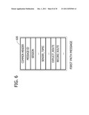 SYSTEM AND METHOD FOR ESTABLISHING A COMMUNICATION PATH USING LABELS diagram and image