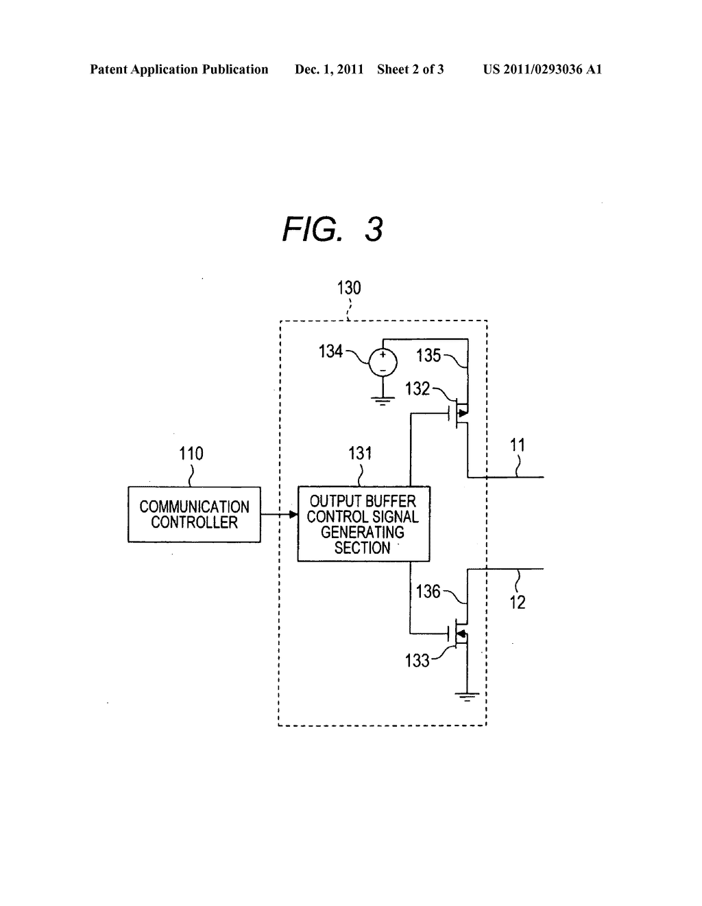 Communication signal generating device and communication apparatus for use     in communication system - diagram, schematic, and image 03