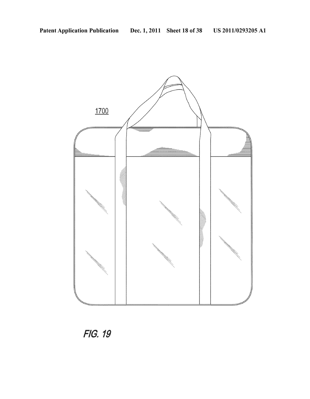 CONSUMER TEXTILE SOFT GOODS PRODUCT FOR RETAIL SALE INCORPORATING     VACUUM-SEALABLE BAG REUSABLE BY CONSUMERS - diagram, schematic, and image 19