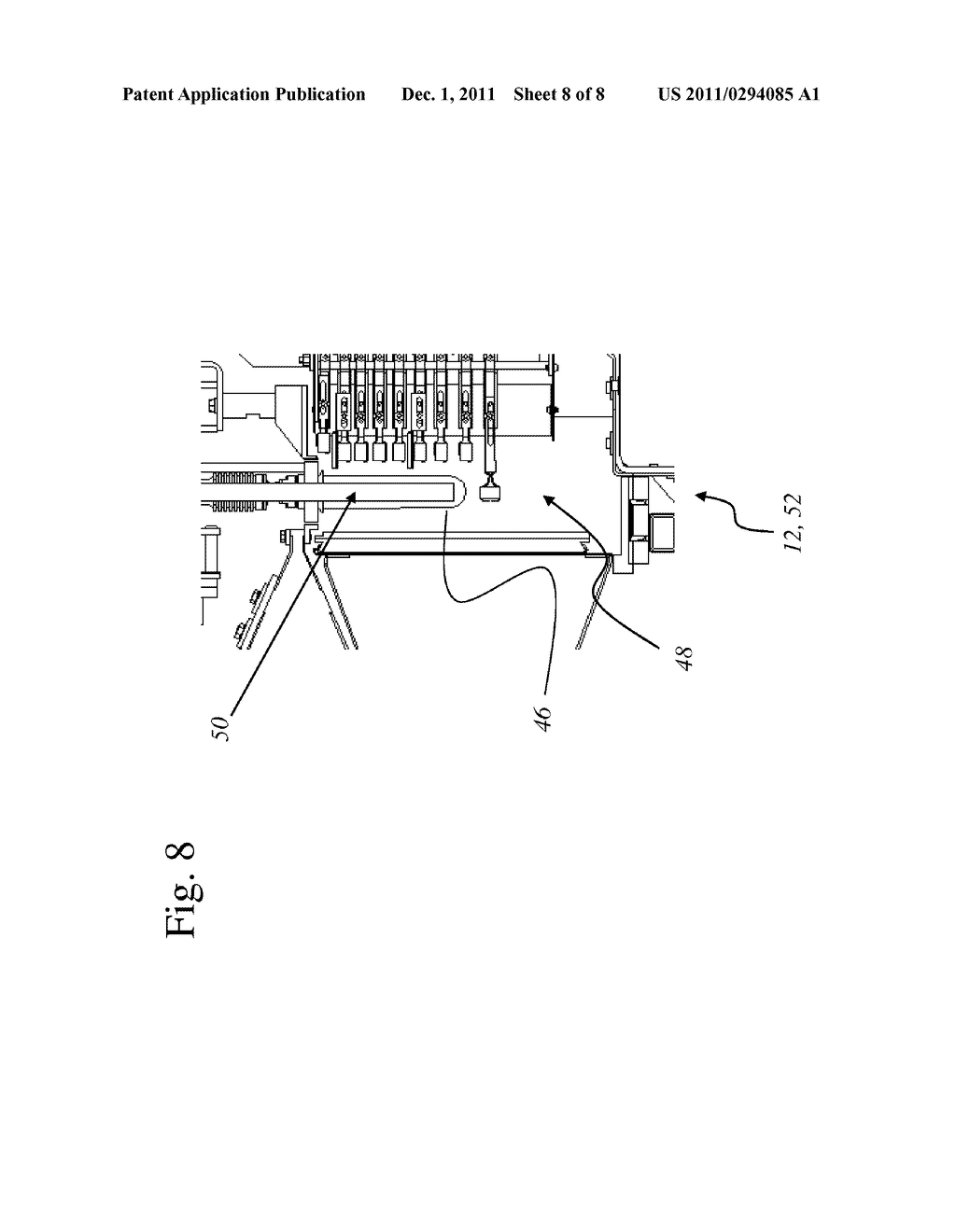Method and device for the temperature control and/or temperature     regulation of a preform heating device - diagram, schematic, and image 09
