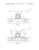 Transistor With Embedded Strain-Inducing Material Formed in Diamond-Shaped     Cavities Based on a Pre-Amorphization diagram and image