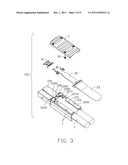 CABLE CONNECTOR ASSEMBLY WITH LATCH MECHANISM diagram and image