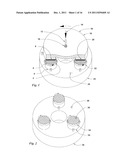 WORKPIECE SPINDLES SUPPORTED FLOATING ABRASIVE PLATEN diagram and image