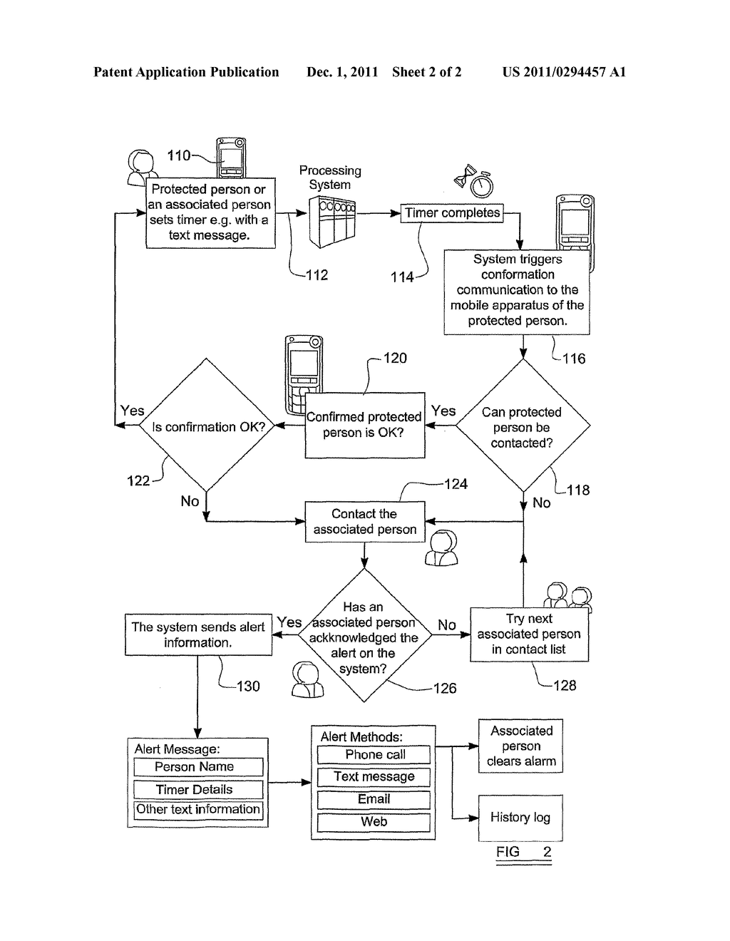 Status monitoring method and system - diagram, schematic, and image 03