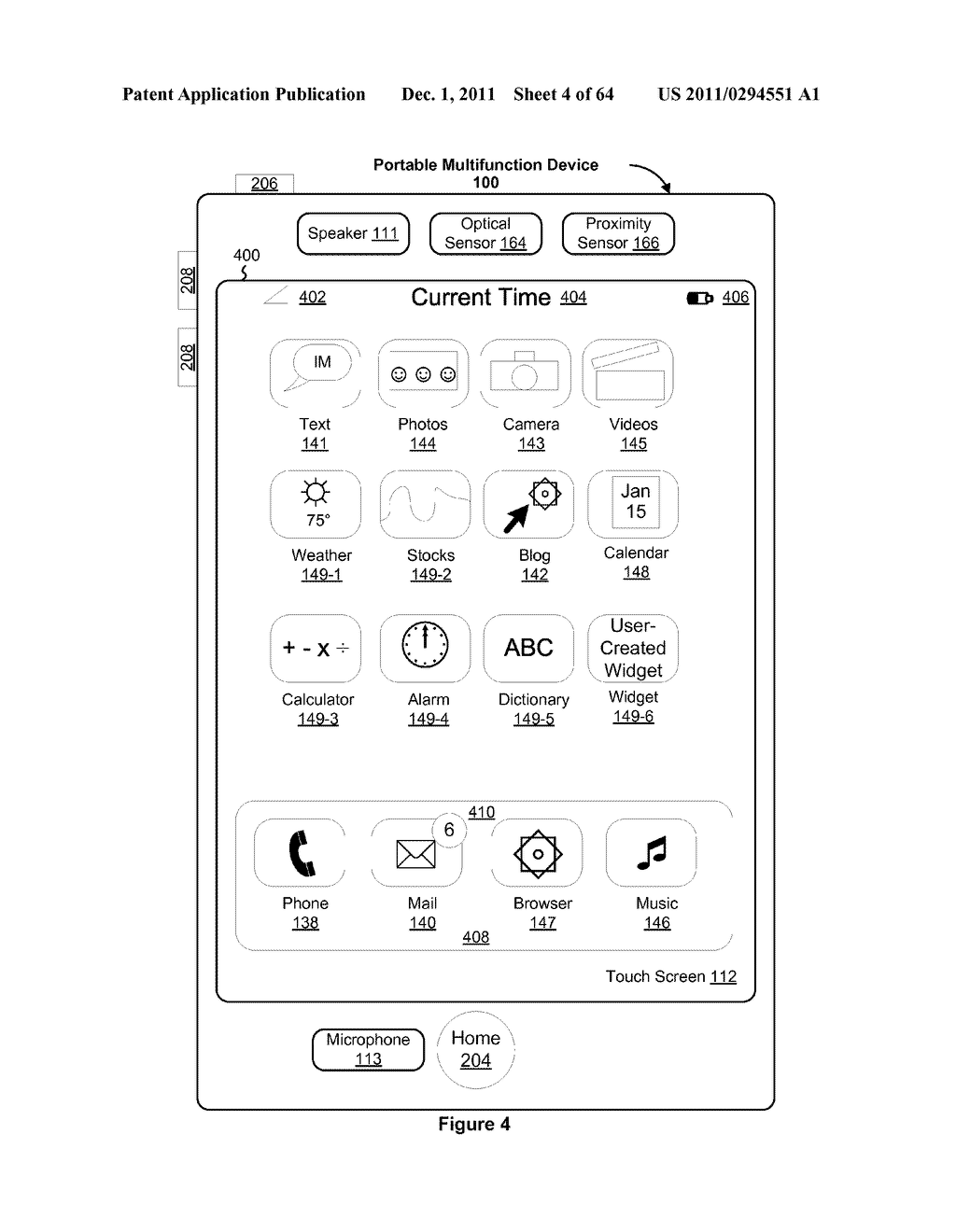 Missed Telephone Call Management for a Portable Multifunction Device - diagram, schematic, and image 05